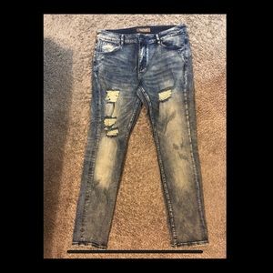 The Chyna Denim Jeans in Vintage Blue